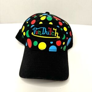Multi colored Von Dutch Trucker hat